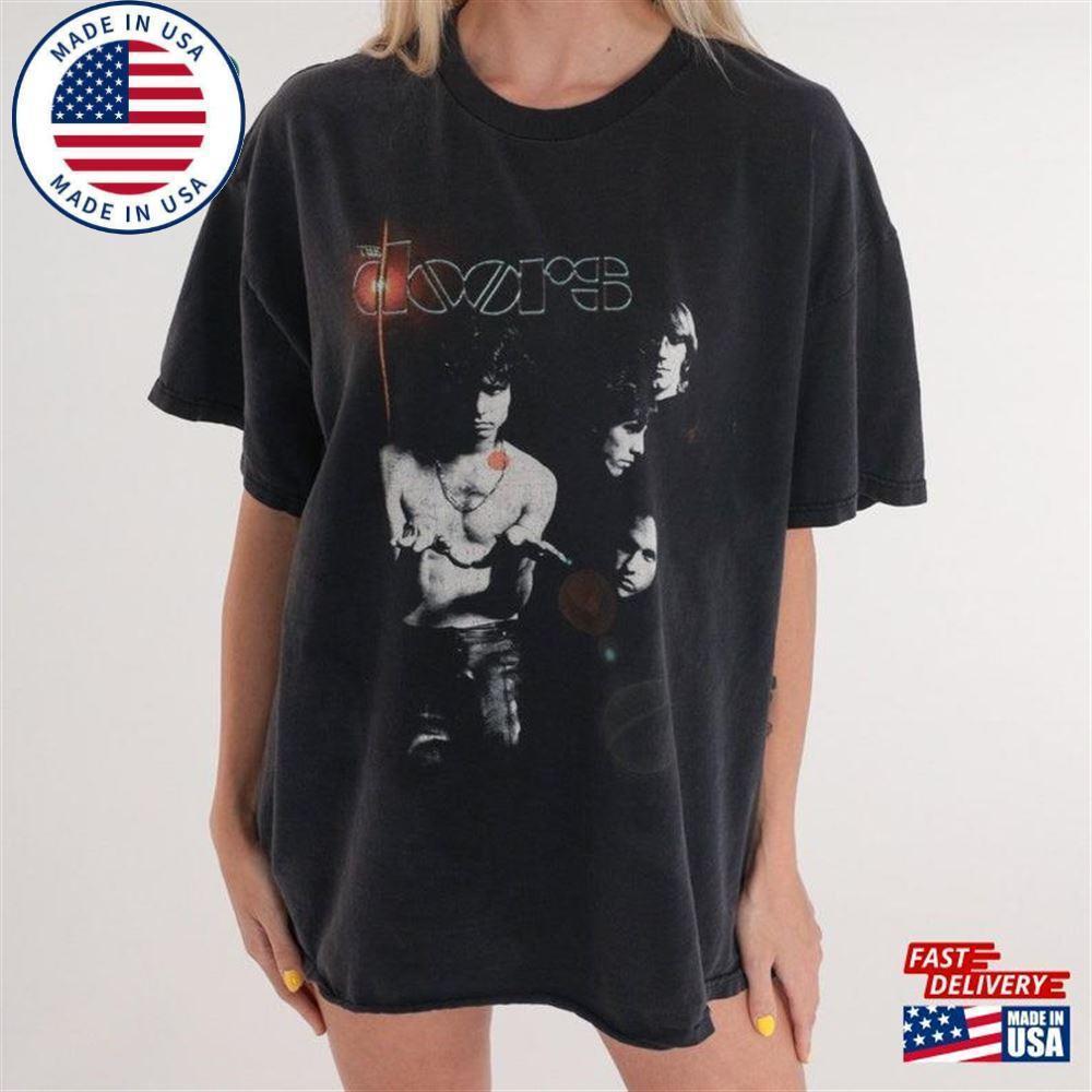 The Doors Shirt 90S Jim Morrison T-Shirt Rock Band Graphic Tee